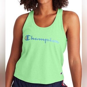 Champion Women’s Green Racerback Tank Size Large
